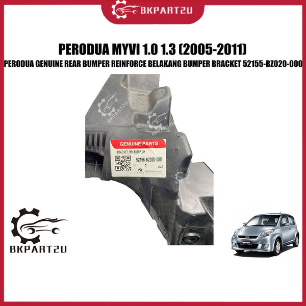 PERODUA MYVI 1.0 1.3 (2005-2011) BELAKANG REAR BUMPER REINFORCE BRACKET ORI 52155-BZ020 52156-BZ020