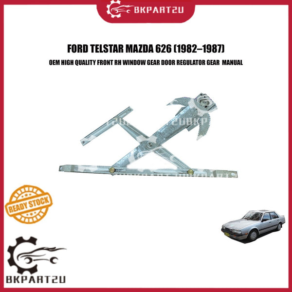 FORD TELSTAR MAZDA 626 (1982–1987) FRONT KANAN RH WINDOW GEAR DOOR REGULATOR GEAR MANUAL