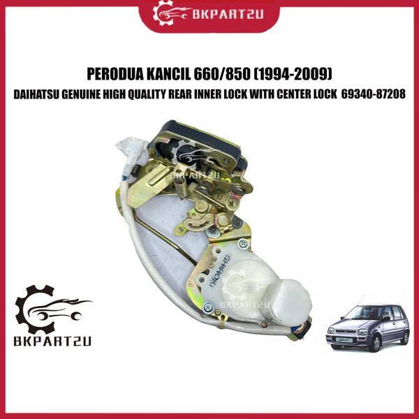 Perodua Kancil 660/850 L2s L2 Japan Spec (1994-2009) Rear Inner Lock With Center Lock Made By Daihatsu 69340-87208