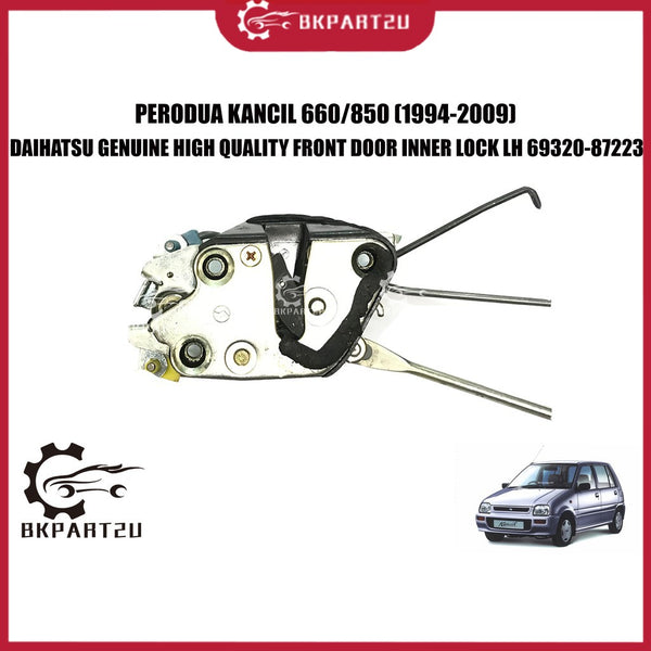 PERODUA KANCIL 660/850 (1994-2009) FRONT INNER LOCK LH PINTU LOCK DEPAN KIRI MADE BY DAIHATSU GENUINE 69320-87223 ORI