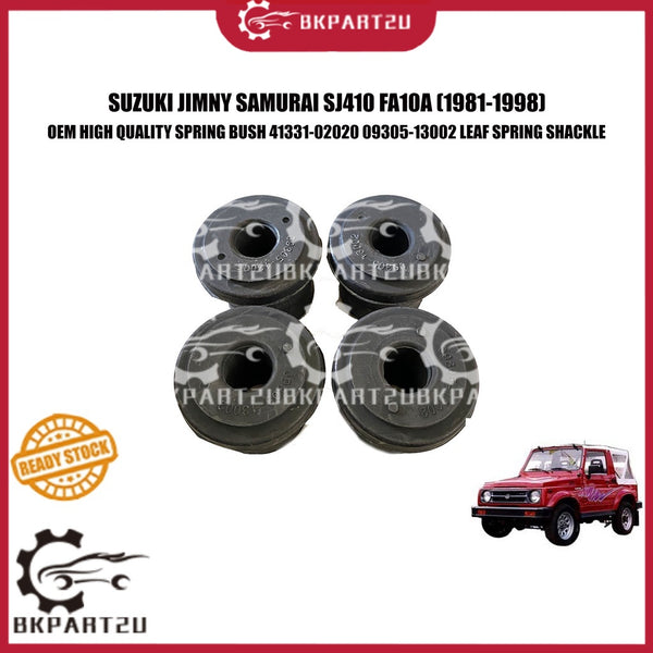 SUZUKI JIMNY SAMURAI SJ410 FA10A 1981-1998 SPRING BUSH 41331-02020 09305-13002 LEAF SHACKLE PER PCS