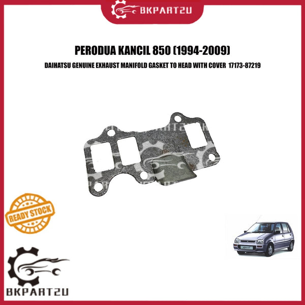 PERODUA KANCIL 850 (1994-2009) EXHAUST MANIFOLD GASKET TO HEAD WITH COVER KD MATERIAL 17173-87219 DAIHATSU GENUINE