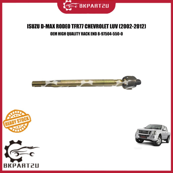 ISUZU D-MAX RODEO TFR77 CHEVROLET LUV (2002-2012) STEERING RACK END BALL HEAD OEM 8-97504-550-0 PRICE PER PCS