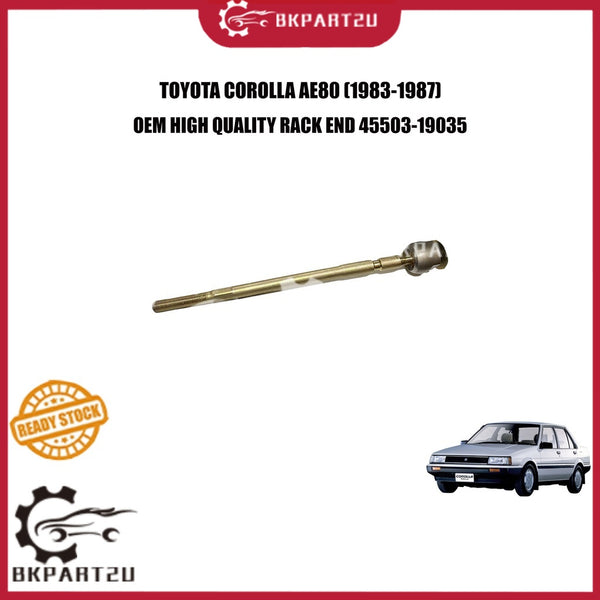 TOYOTA COROLLA AE80 (1983-1987) STEERING RACK END BALL HEAD  MADE BY OEM 45503-19035 PRICE PER PCS