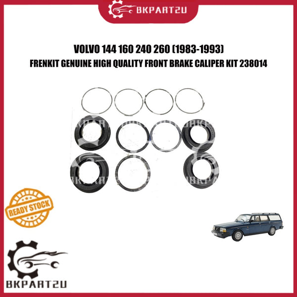 VOLVO 144 160 240 260 (1983-1993) FRONT BRAKE CALIPER PUMP KIT CYLINDER KIT FRONT DISC FREN KIT 238014 38MM