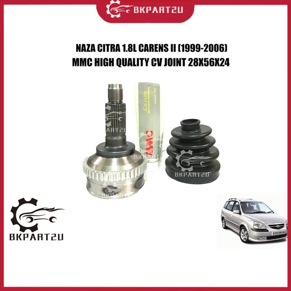 NAZA CITRA 1.8L CARENS II (1999-2006) CV JOINT (DRIVE SHAFT HEAD) MADE BY MMC HIGH QUALITY C.V JOINT MZ-802A 28X56X24