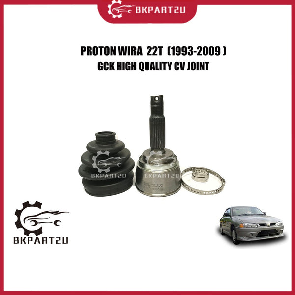 PROTON WIRA  22T  (1993-2009 )CV JOINT (DRIVE SHAFT HEAD) MADE BY GCK  HIGH QUALITY C.V JOINT GCK-MI-1-08-018K