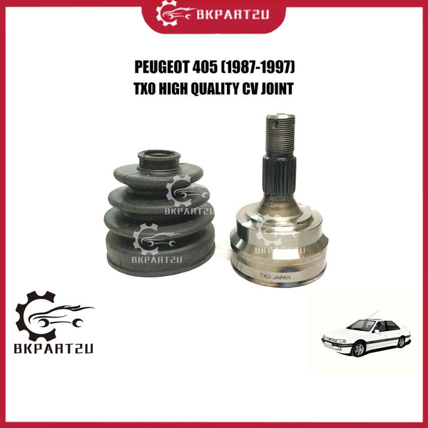 PEUGEOT 405 (1987-1997) CV JOINT (DRIVE SHAFT HEAD) MADE BY TXO JAPAN HIGH QUALITY C.V JOINT JG1-900 25X34X55