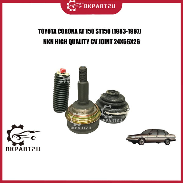 TOYOTA CORONA AT 150 ST150 (1983-1997) CV JOINT (DRIVE SHAFT HEAD) MADE BY NKN C.V JOINT N-1015-2H 43410-20030 24X56X26