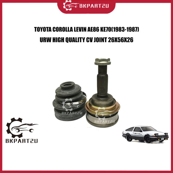 TOYOTA COROLLA LEVIN AE86 KE70 (1983-1987) CV JOINT (DRIVE SHAFT HEAD) MADE BY URW C.V JOINT 26X56X26