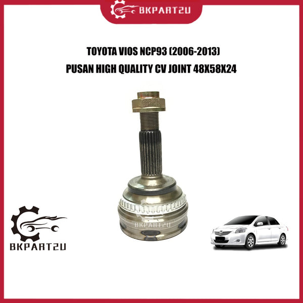 TOYOTA VIOS NCP93 NCP150 1.5 (2006-2013) CV JOINT (DRIVE SHAFT HEAD) PUSAN C.V JOINT TO-014 23X56X26