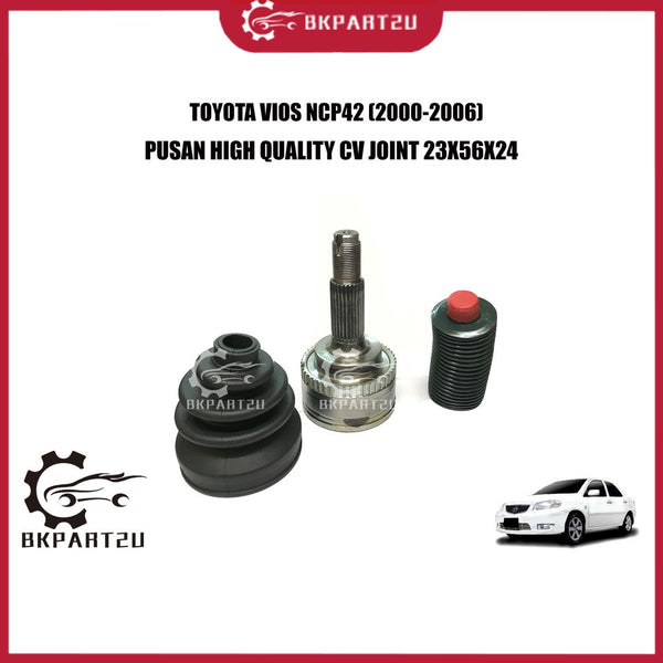 TOYOTA VIOS NCP42 1.5 (2000-2006) CV JOINT(DRIVE SHAFT HEAD) MADE BY PUSAN C.V JOINT TY24562348 23X56X24