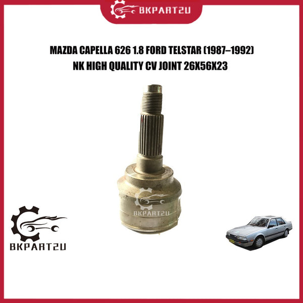 MAZDA CAPELLA 626 1.8 FORD TELSTAR (1987–1992) CV JOINT(DRIVE SHAFT HEAD) MADE BY NK C.V JOINT 26X56X23