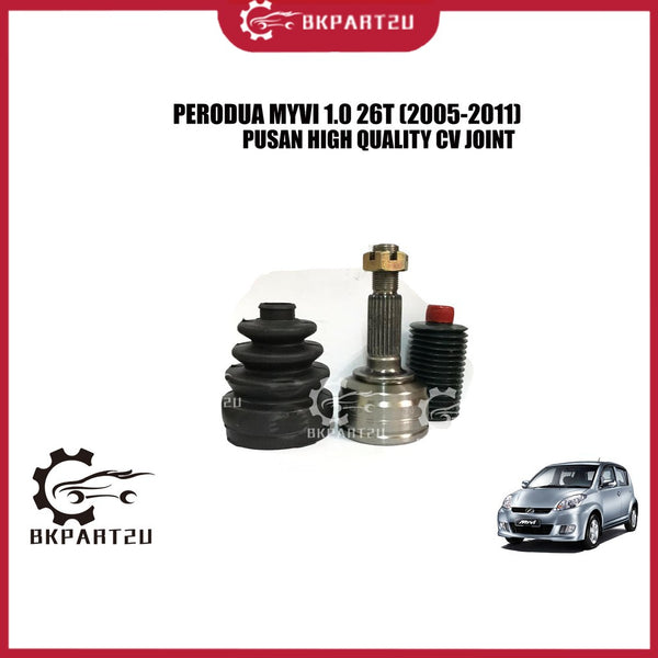 PERODUA MYVI 1.0 (2005-2011) CV JOINT (DRIVE SHAFT HEAD) MADE BY PUSAN HIGH QUALITY C.V JOINT DA-1-1028 24X26X47