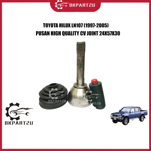 TOYOTA HILUX LN107 (1997-2005) CV JOINT (DRIVE SHAFT HEAD) MADE BY PUSAN C.V JOINT TO-1-1015  24X57X30
