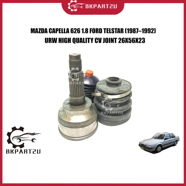 MAZDA CAPELLA 626 1.8 FORD TELSTAR (1987–1992) CV JOINT(DRIVE SHAFT HEAD) MADE BY URW C.V JOINT 26X56X23