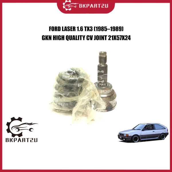 MAZDA FAMILIA 323 TX3 FORD LASER 1.6 (1985-1989) CV JOINT(DRIVE SHAFT HEAD) MADE BY GKN C.V JOINT 301995 21X57X24
