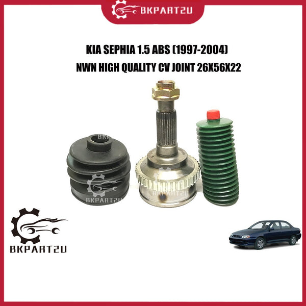 KIA SEPHIA 1.5 ABS (1997-2004) CV JOINT (DRIVE SHAFT HEAD) MADE BY NWN HIGH QUALITY C.V JOINT KA-1-1002-ABS 22X56X26