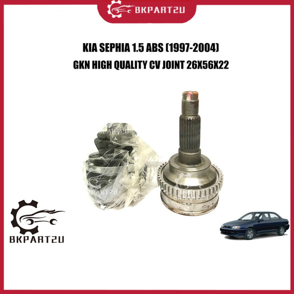 KIA SEPHIA 1.5 ABS (1997-2004) CV JOINT (DRIVE SHAFT HEAD) MADE BY GKN HIGH QUALITY C.V JOINT 303184 22X56X26