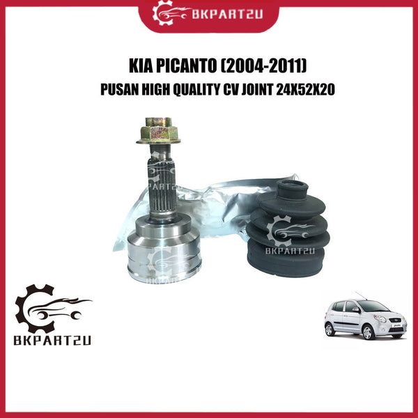 KIA PICANTO (2004-2011) CV JOINT (DRIVE SHAFT HEAD) MADE BY PUSAN HIGH QUALITY C.V JOINT MZ-1-1080 24X52X20