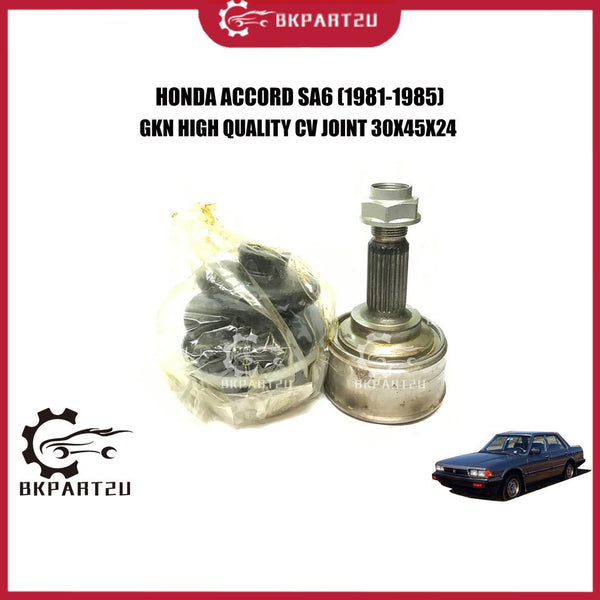 HONDA ACCORD SA6 (1981-1985) CV JOINT (DRIVE SHAFT HEAD) MADE BY GKN HIGH QUALITY C.V JOINT 302081 30X45X24