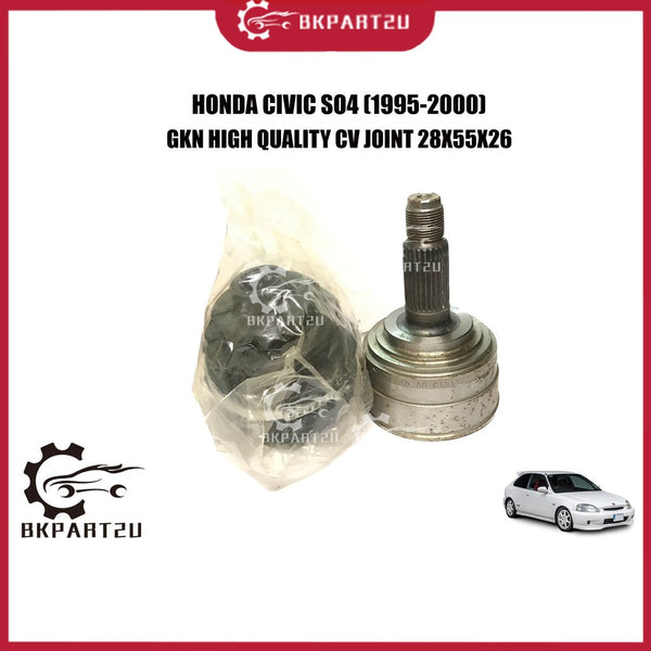 HONDA CIVIC SO4 EK (1995-2000) CV JOINT(DRIVE SHAFT HEAD) MADE BY GKN HIGH QUALITY C.V JOINT 303320 28X55X26