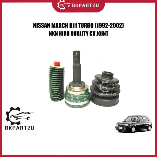 NISSAN MARCH K11 TURBO (1992-2002)CV JOINT (DRIVE SHAFT HEAD) MADE BY NKN HIGH QUALITY C.V JOINT N-4666-2H 46636-28018