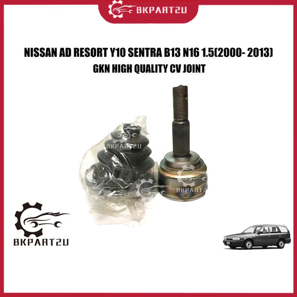 NISSAN AD RESORT Y10 SENTRA B13 N16 1.5(2000- 2013) CV JOINT(DRIVE SHAFT HEAD) MADE BY GKN HIGH QUALITY C.V JOINT 301989