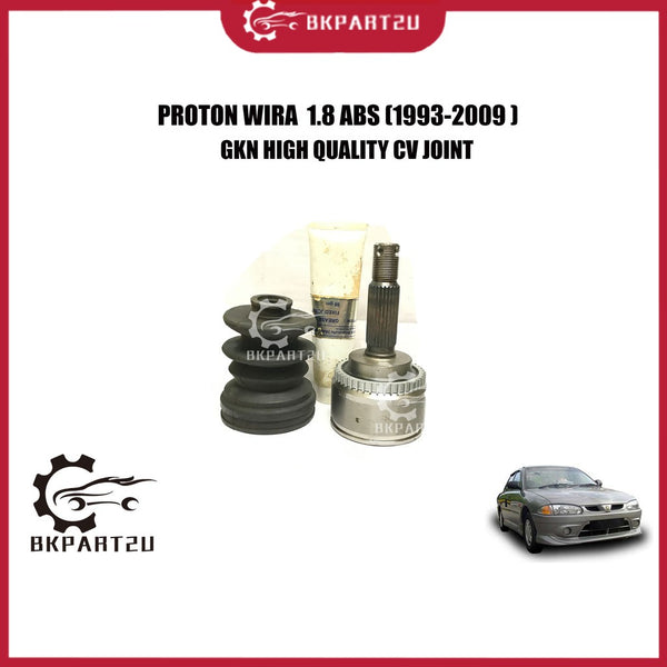 PROTON WIRA 1.8 ABS (1993-2009) CV JOINT (DRIVE SHAFT HEAD) MADE BY GKN HIGH QUALITY C.V JOINT 6A200004 GKN GERMANY