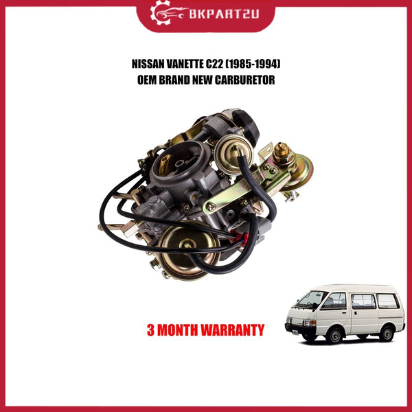 NISSAN VANETTE C22 (1985-1994) CARBURETOR NEW BRAND NEW BARU MADE BY OEM 3 MONTH WARRANTY