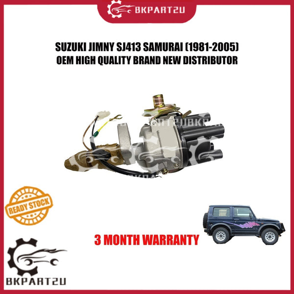 SUZUKI JIMNY SJ413 SAMURAI 1300CC (1981-2005) DISTRIBUTOR CARBURETOR OEM NEW 3 MONTH WARRANTY