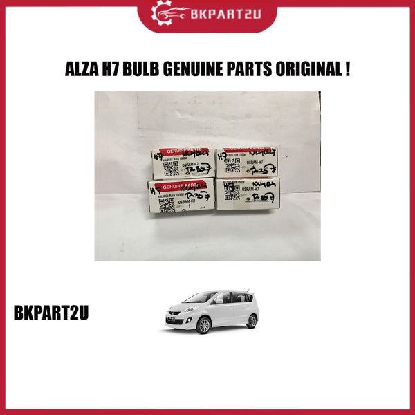 PERODUA ALZA H7 BULB / MENTOL / LAMPU DEPAN - GENUINE PARTS ORIGINAL PARTS FROM PERODUA H7 BLUB HIGH QUALITY !!!