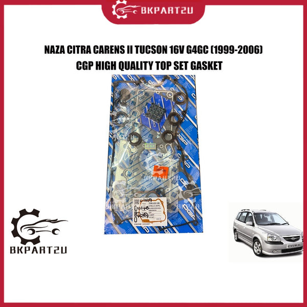 NAZA CITRA CARENS II TUCSON 16V G4GC (1999-2006) TOP SET GASKET CARBON MADE BY CGP 20920-23D00