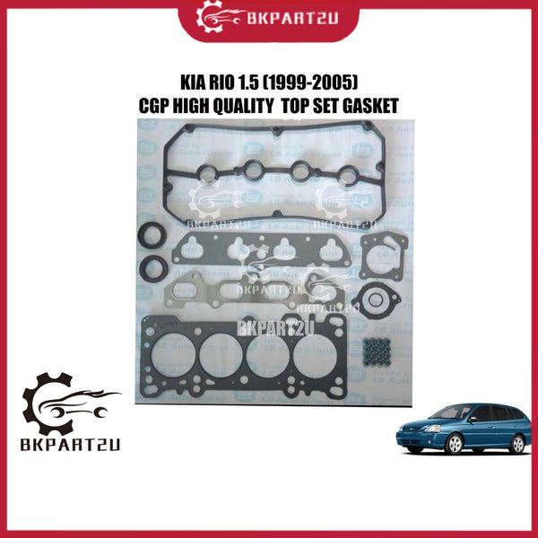KIA RIO 1.5 (1999-2005) TOP SET GASKET TOP OVERHAUL SET MADE BY CGP