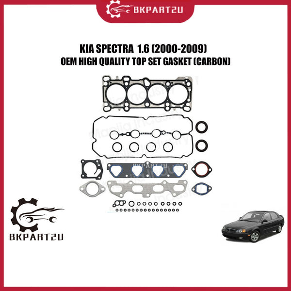 Kia Spectra 1.6 (2000-2009) Top Set Gasket Carbon Made By Oem High Quality