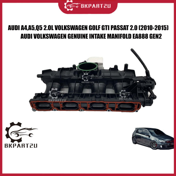AUDI A4,A5,Q5 2.0L VOLKSWAGEN GOLF GTI PASSAT 2.0 (2010-2015) INTAKE MANIFOLD VOLKSWAGEN GENUINE PART 06J 133 201