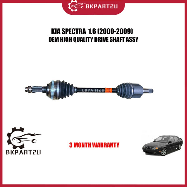 KIA SPECTRA  (2000-2009) DRIVE SHAFT PANJANG PENDEK LONG SHORT KIRI KANAN LEFT RIGHT MADE BY OEM 3 MONTH WARRANTY