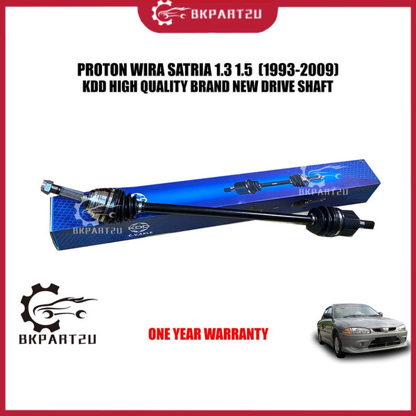 Proton Wira Satria 1.3 1.5 (1993-2009) Drive Shaft Panjang Pende Rh (Kanan) Lh (Kiri) One Year Warranty Satu Tahun