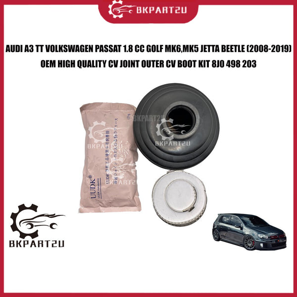 Audi A3 TT Volkswagen Passat 1.8 Cc Golf Mk6,mk5 Jetta Beetle (2008-2019) Cv Joint Boot Drive Shaft Cover  8J0 498 203