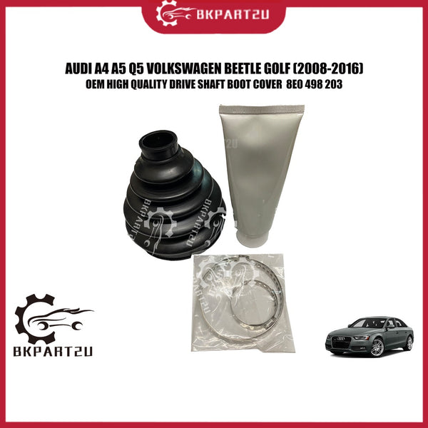 AUDI A4 A5 Q5 VOLKSWAGEN BEETLE GOLF (2008-2016) DRIVE SHAFT BOOT COVER OUT MADE BY OEM 8E0 498 203