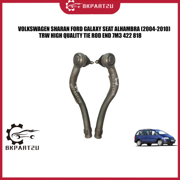 VOLKSWAGEN SHARAN FORD GALAXY SEAT ALHAMBRA (2004-2010) TIE ROD END MADE BY TRW 7M3 422 818 ONE SET 2