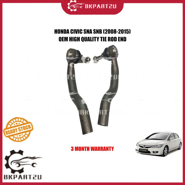 HONDA CIVIC SNA SNB 2.0 FD1 FD2 FB TRO (2008-2015) TIE ROD END MADE BY OEM ONE SET KIRI KANAN
