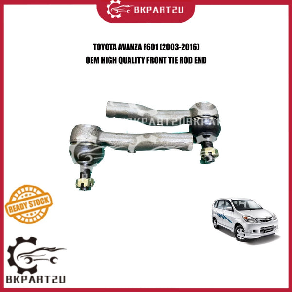 TOYOTA AVANZA F601 F602 (2003-2016) STEERING TIE ROD END OUTER BELAH TYRE OEM ONE SET 5047-BZ010