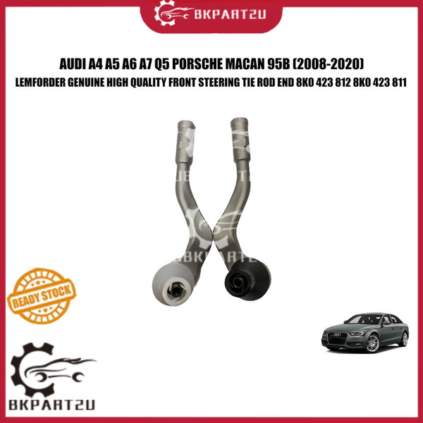 AUDI A4 A5 A6 A7 Q5 PORSCHE MACAN 95B (2008-2020) FRONT STEERING TIE ROD END MADE BY LEMFORDER  8K0 423 812 8K0 423 811