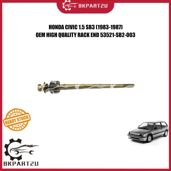 HONDA CIVIC 1.5 SB3 (1983-1987) STEERING BALL HEAD RACK END MADE BY OEM 53521-SB2-003 PRICE PER PCS