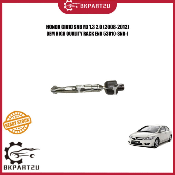 HONDA CIVIC SNB FD 1.3 2.0 (2008-2012) STEERING BALL HEAD RACK END MADE BY OEM 53010-SNB-J PRICE PER PCS