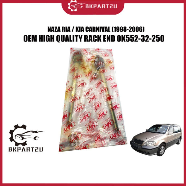 NAZA RIA / KIA CARNIVAL (1998-2006) RACK END OEM 0K552-32-250 PRICE PER PCS HARGA SATU BATANG