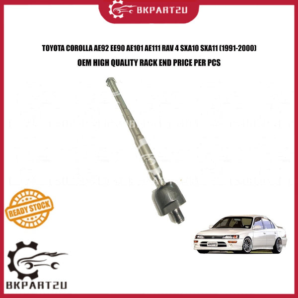 TOYOTA COROLLA AE92 EE90 AE101 AE111 RAV 4 SXA10 SXA11 (1991-2000) RACK END PER PCS OEM 45503-29365
