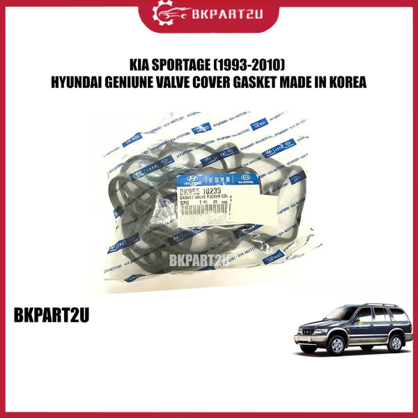 [DELIVERY ON 48 HOURS]  KIA SPORTAGE (1993-2010) HYUANDAI GENUINE VALVE COVER GASKET MADE IN KOREA 0K955 10235