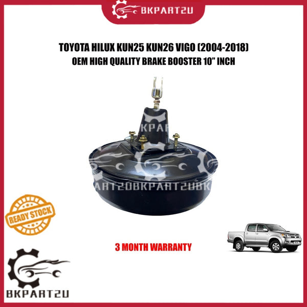 TOYOTA HILUX KUN25 KUN26 VIGO 2004-2018 BRAKE BOOSTER 10 INCH SERVO PUMP AUTO MANUAL